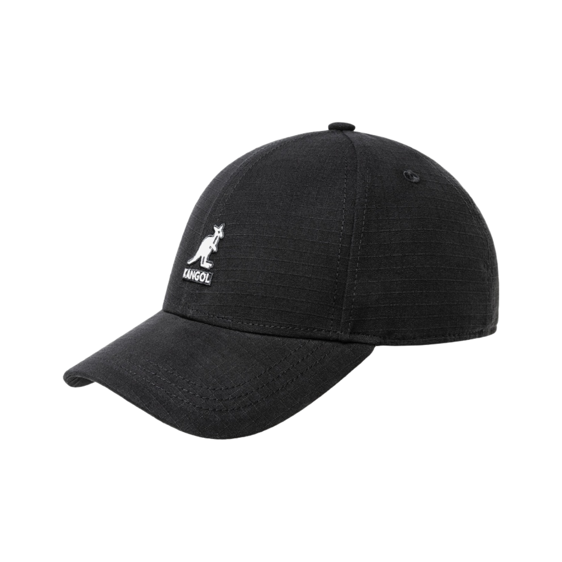 캉골 립스탑 에센셜 베이스볼 캡 블랙