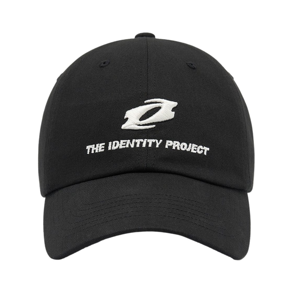 007_TIP THE IDENTITY PROJECT Identity Ball Cap Black White
