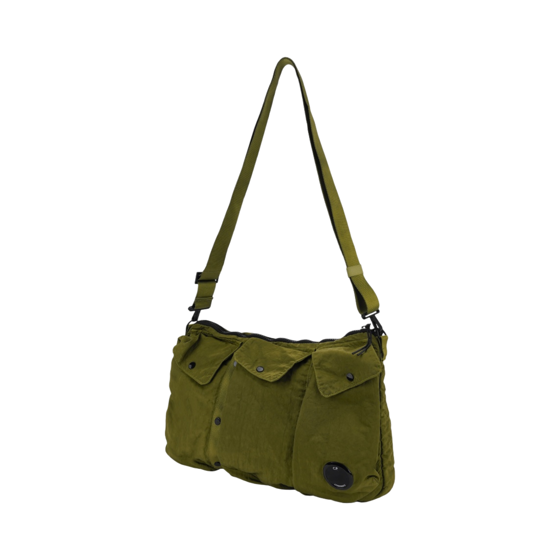 C.P. 컴퍼니 나일론 B 유틸리티 팩 그린 모스 - 22SS(C.P. Company Nylon B Utility Pack Green Moss - 22SS) - 3