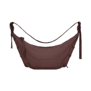 Lemaire Small Soft Game Bag Nylon Canvas Russet Brown