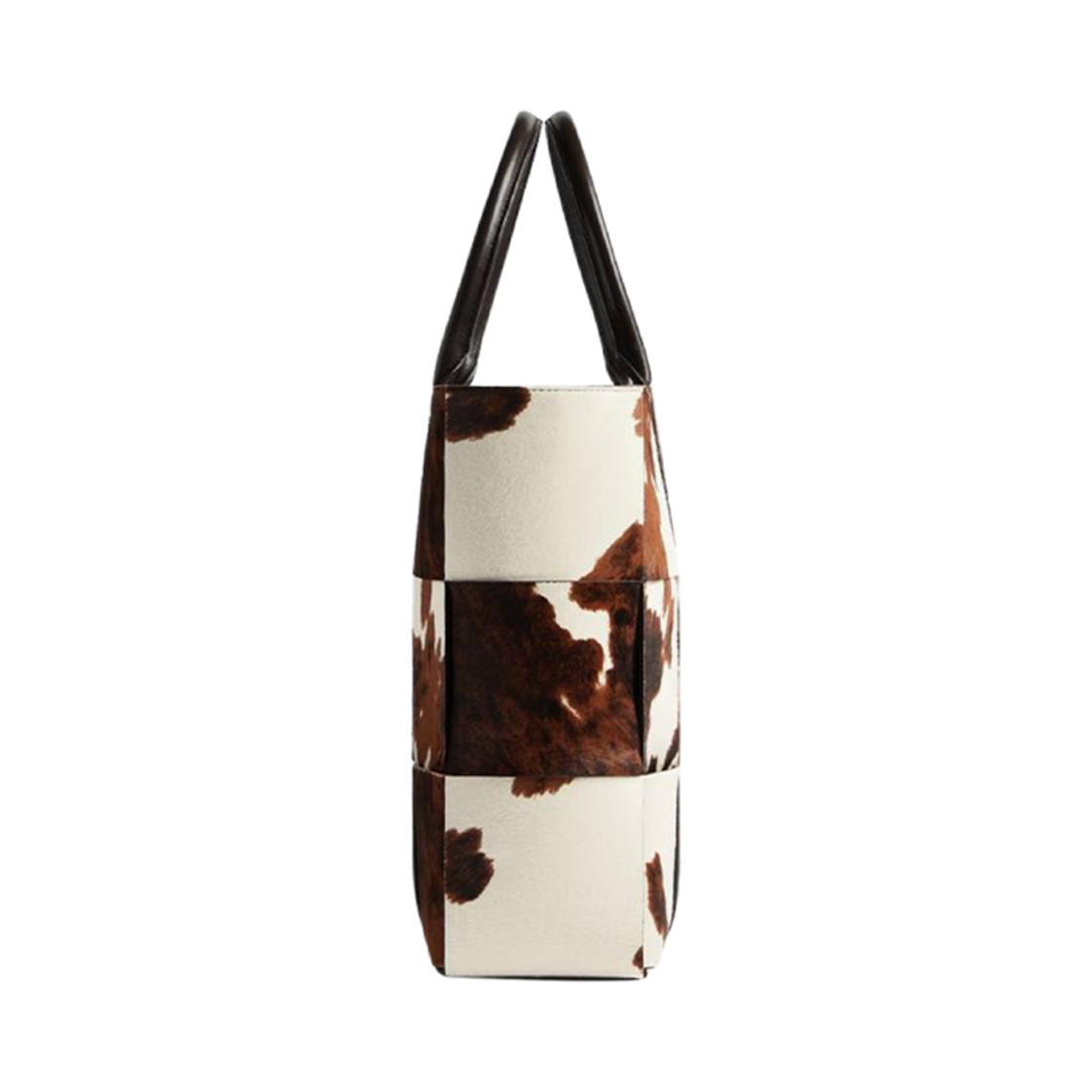 736182V3LS19163 Bottega Veneta Large Arco Tote Bag White Brown Fondant - #2