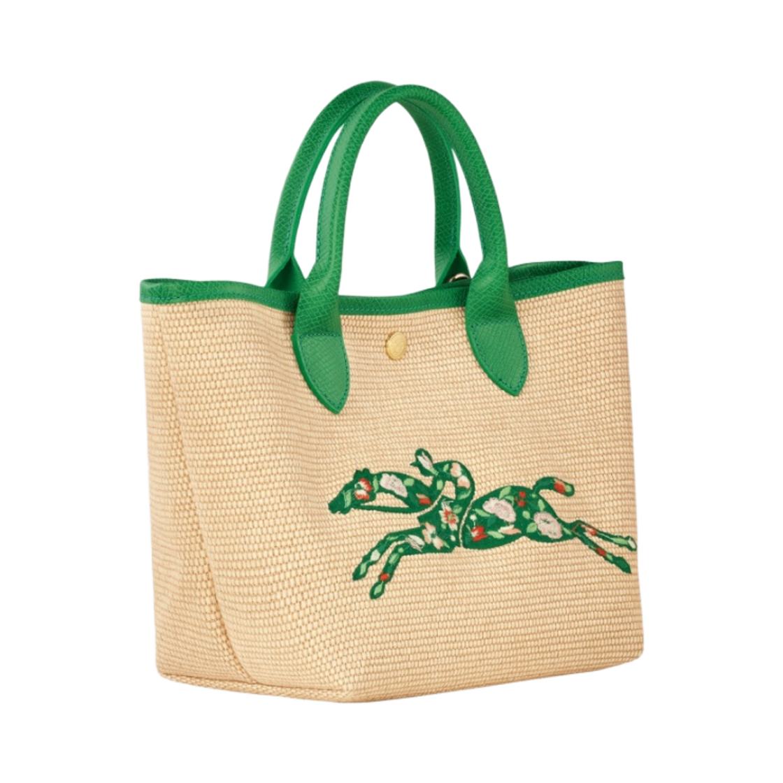 롱샴 르 파니에 플리아쥬 스몰 베스킷백 S 그린(Longchamp Le Panier Pliage Basket Bag S Green) - 2