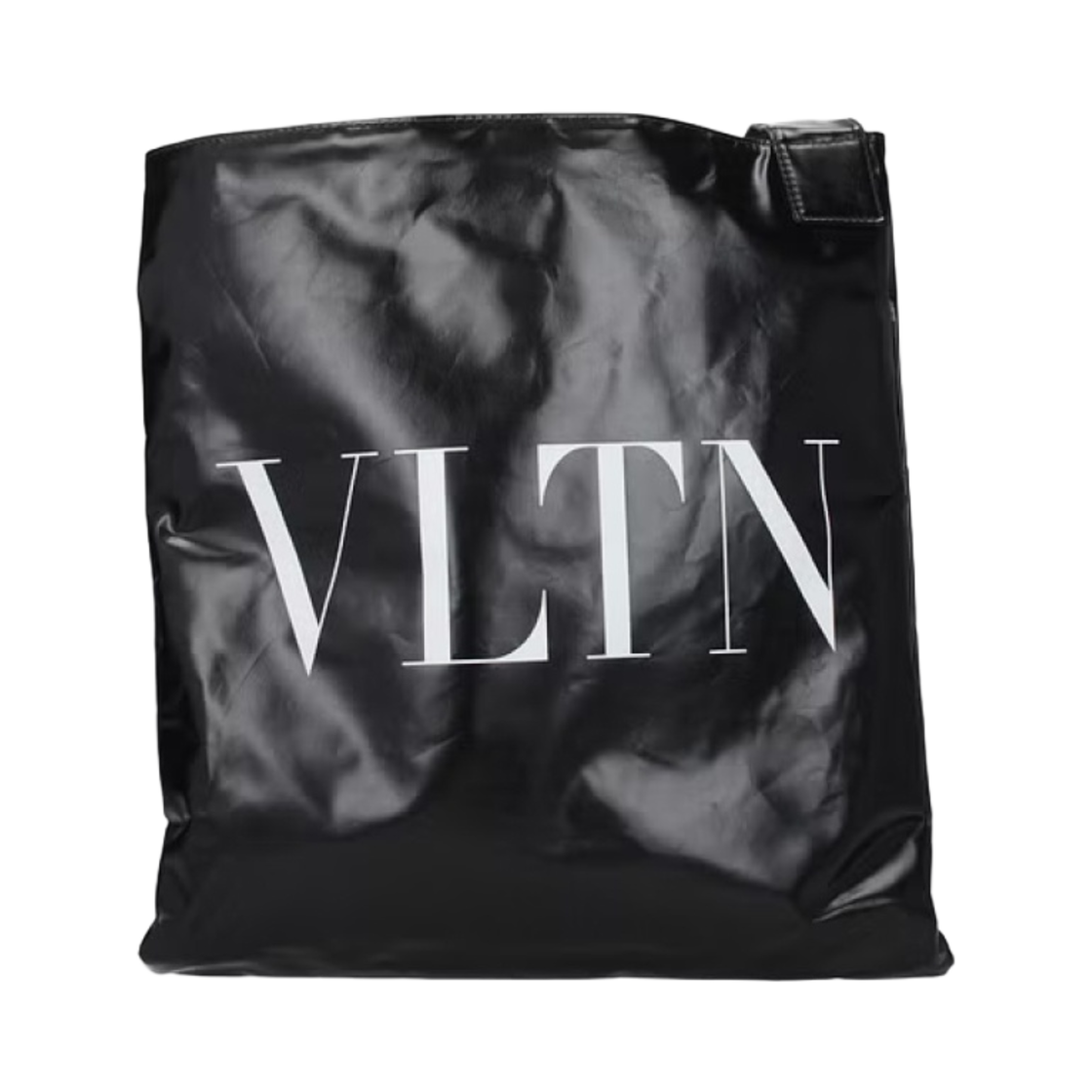 발렌티노 VLTN 소프트 카프스킨 쇼핑백 블랙(Valentino VLTN Soft Calfskin Shopping Bag Black) - 1