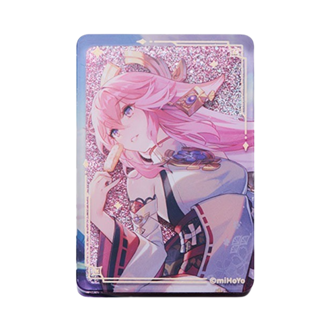 6976068143338 Genshin Anecdotes Series Liquid Glitter Block Yae Miko