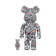 Bearbrick Keith Haring #8 100% & 400% Set