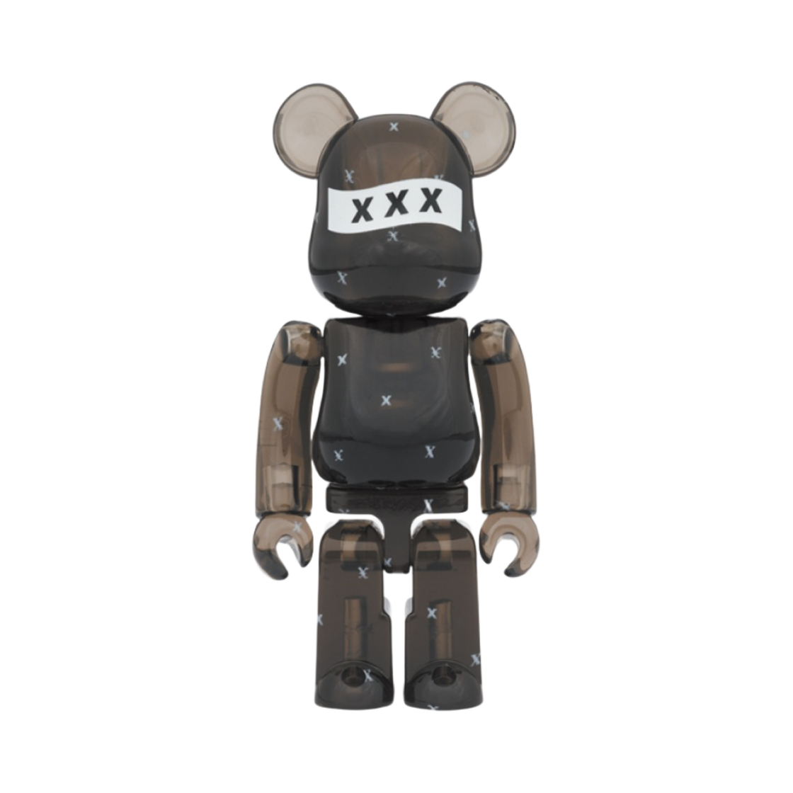 베어브릭 x 갓 셀렉션 XXX 블랙 클리어 100% & 400% 세트(Bearbrick x God Selection XXX Black Clear 100% & 400% Set) - 2