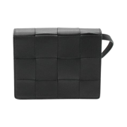Bottega Veneta Mini Cassette Shoulder Bag Black