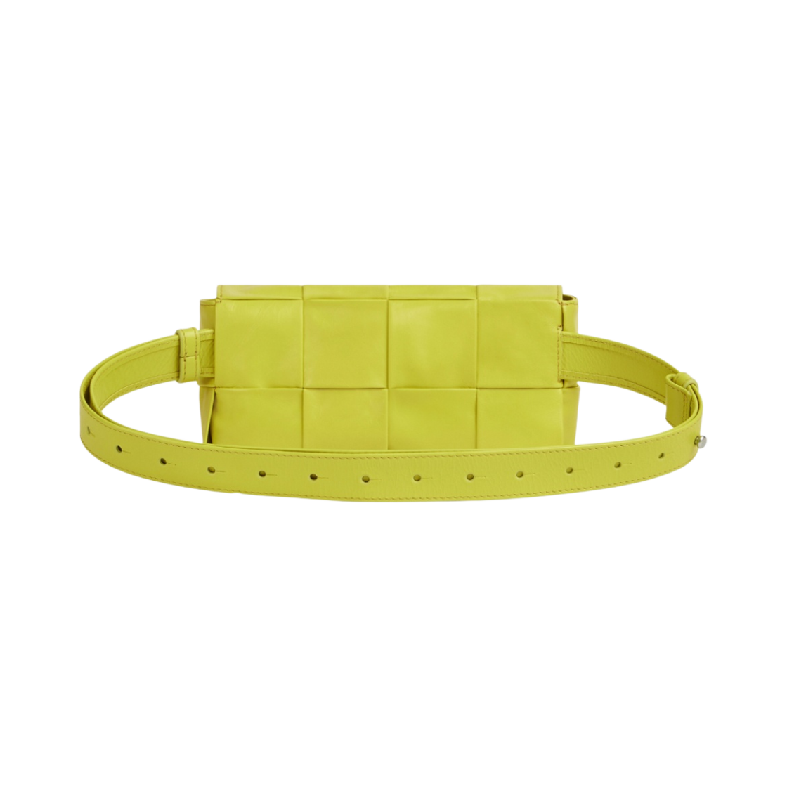 보테가 베네타 미니 레더 벨트 카세트백 에시드 키위(Bottega Veneta Mini Leather Belt Cassette Acid Kiwi) - 3