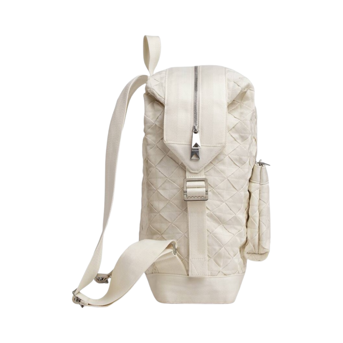 보테가 베네타 라이트 웨빙 백팩 초크(Bottega Veneta Light Webbing Backpack Chalk) - 2