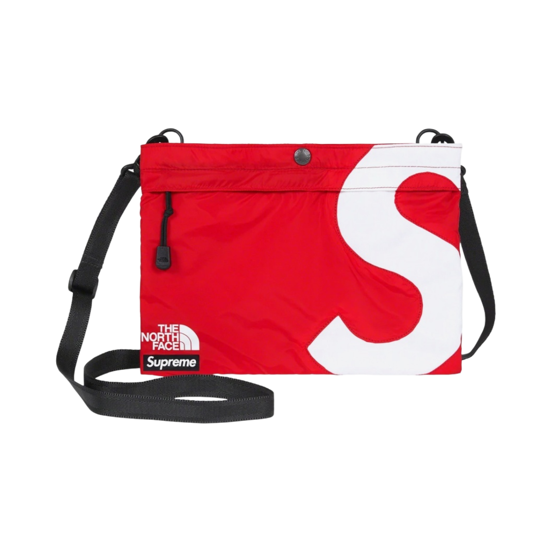 슈프림 x 노스페이스 S 로고 숄더백 레드 - 20FW