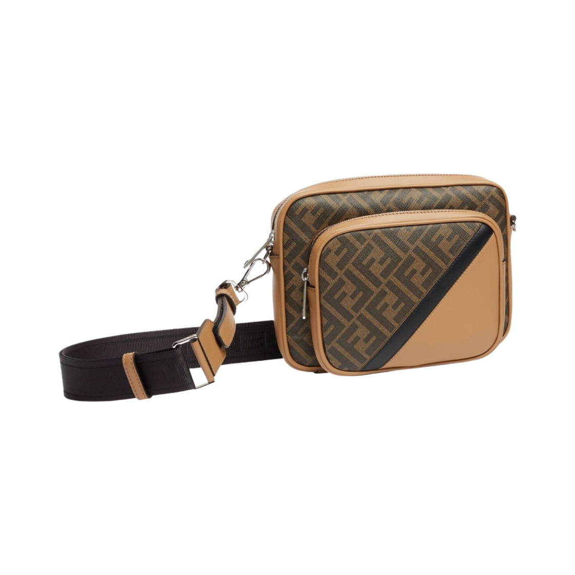 펜디 다이애그널 듀오 카메라백 브라운(Fendi Diagonal Duo Camera Bag Brown) - 2