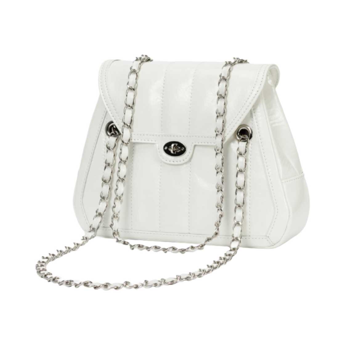 카디널 레드 아울로백 글로스 화이트(Cardinal Red Owl-Ro Bag Gloss White)