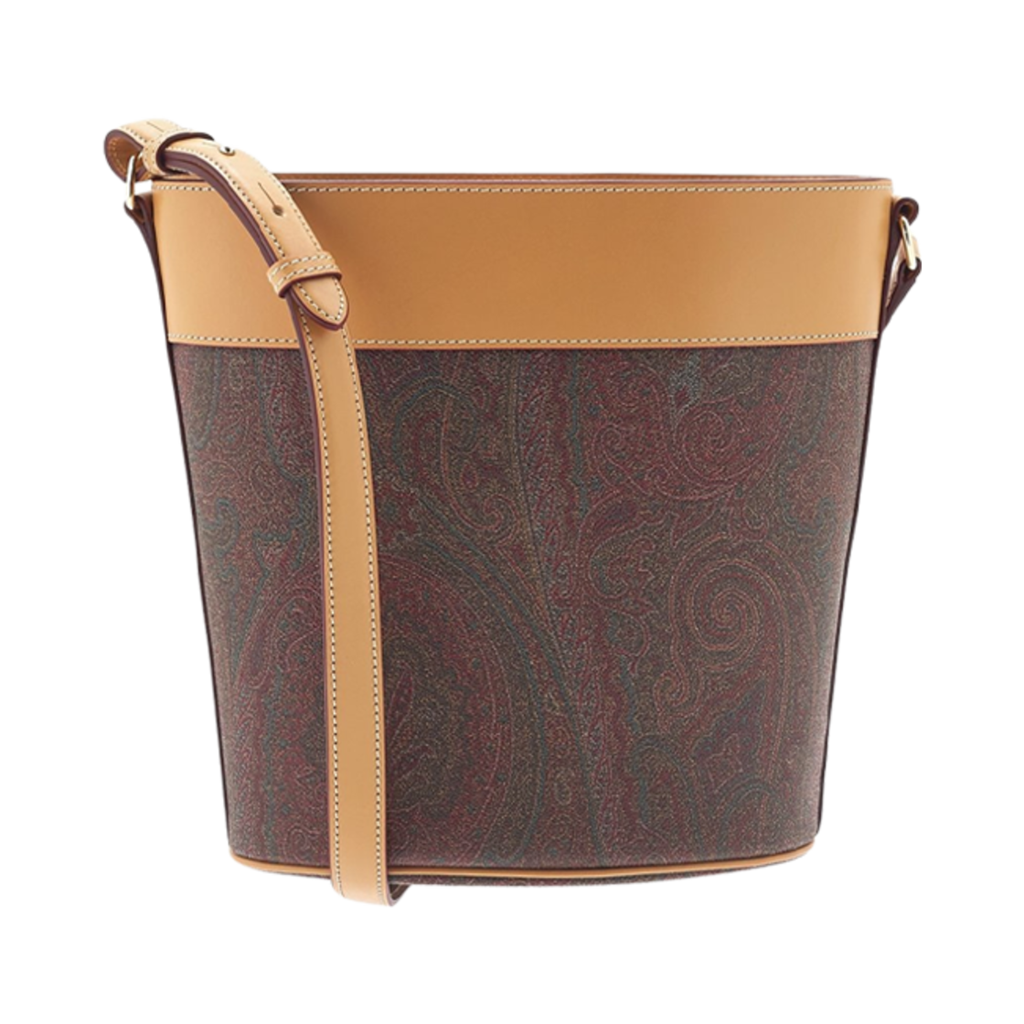 에트로 페이즐리 버킷백 브라운(Etro Paisley Bucket Bag Brown)