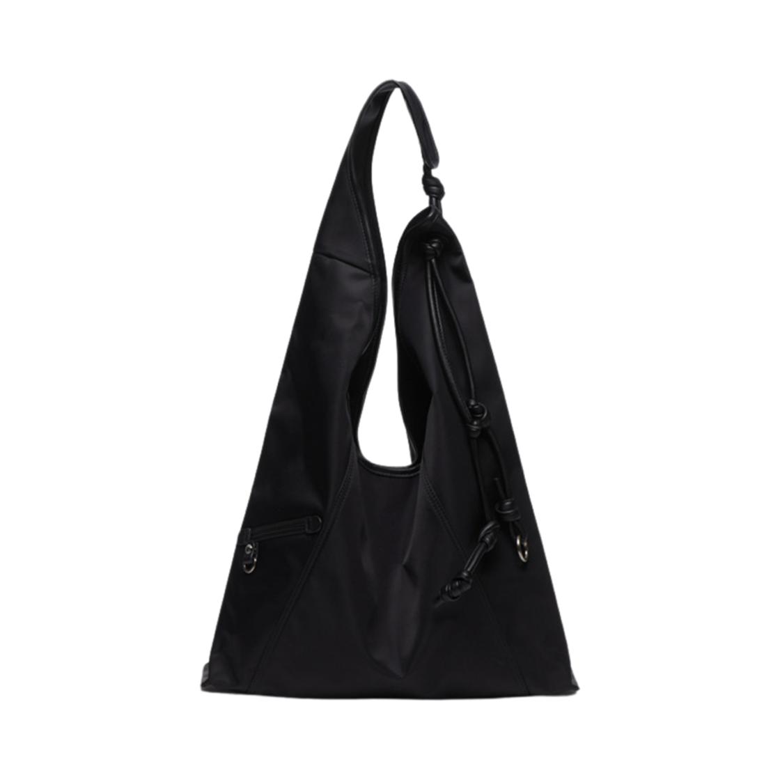 아카이브앱크 노티드 레이어 백 나일론 블랙(Archivepke Knotted Layer Bag Nylon Black)