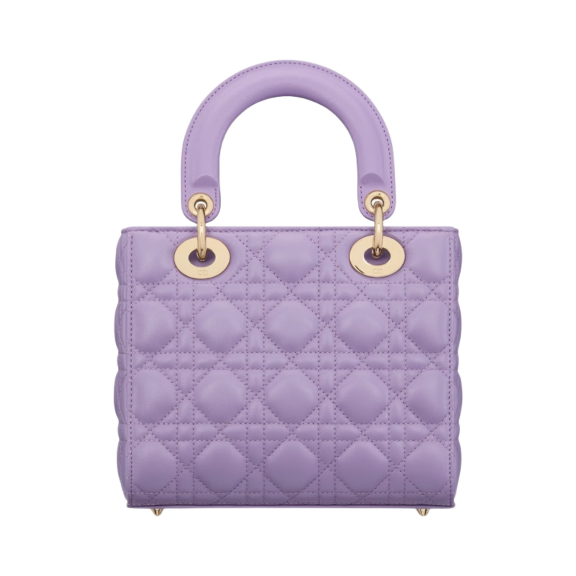 디올 스몰 레이디백 까나쥬 램스킨 라일락(Dior Small Lady Bag Cannage Lambskin Lilac) - 4