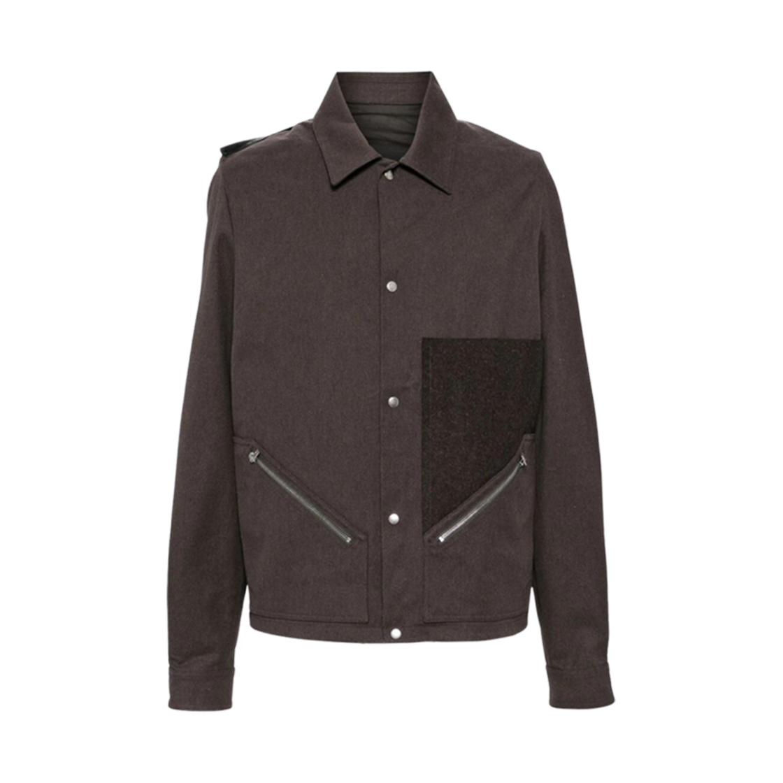 릭 오웬스 포터빌 투어 스냅 프론트 애쉬 브라운(Rick Owens Porterville Tour Snap Front Ash Brown)