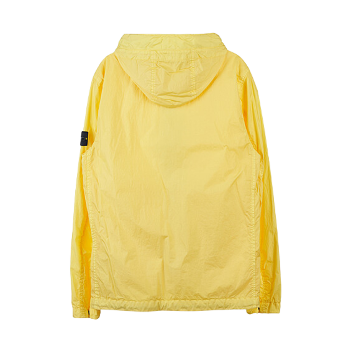 (키즈) 스톤 아일랜드 40233 크링클랩스 나일론 가먼트 다이드 후드 블루종 옐로우 - 22SS((Kids) Stone Island 40233 Crinkle Reps Nylon Garment Dyed Hooded Blouson Yellow - 22SS) - 2