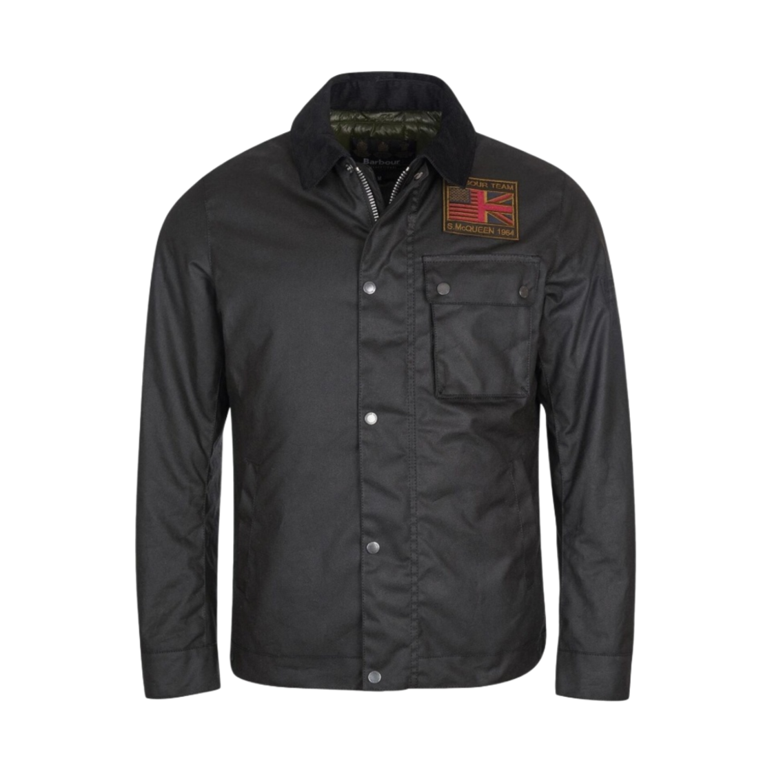 MWX1853BK51 Barbour International Steve McQueen Workers Wax Jacket Black