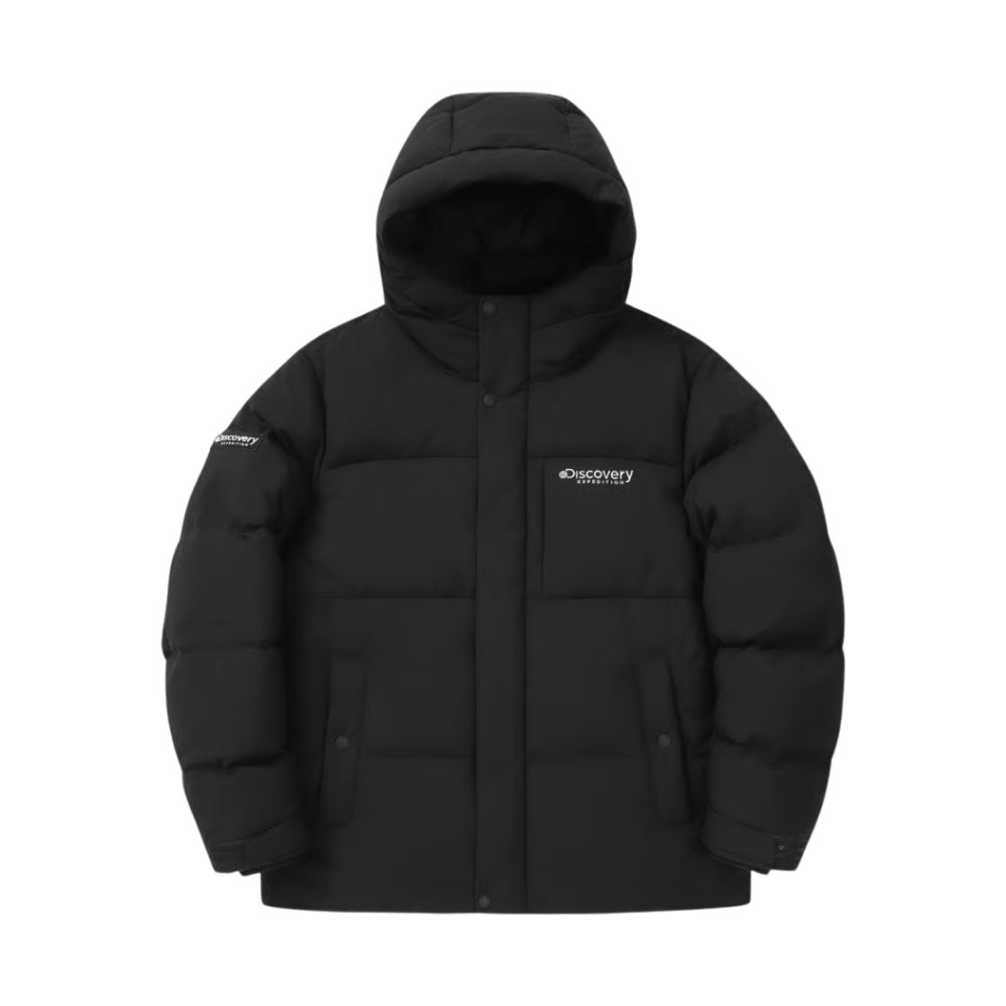 DMDJ61046-BKS Discovery Expedition Lester G RDS Goose Short Down Jacket Black