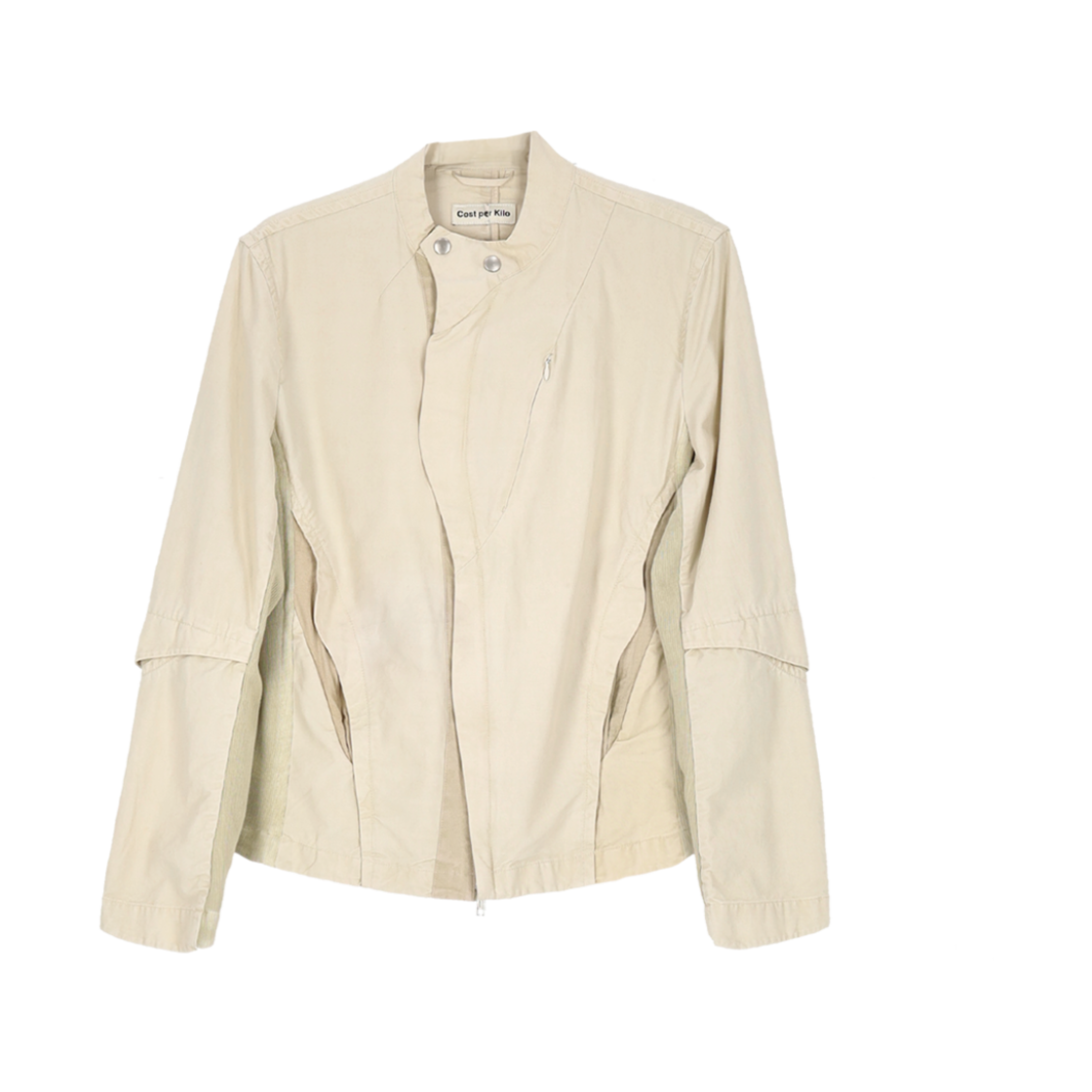 CK25SSJK01IV Cost Per Kilo Mini Moto Jacket Ivory