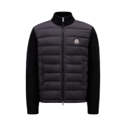 Moncler Padded Wool Cardigan Black - 23SS