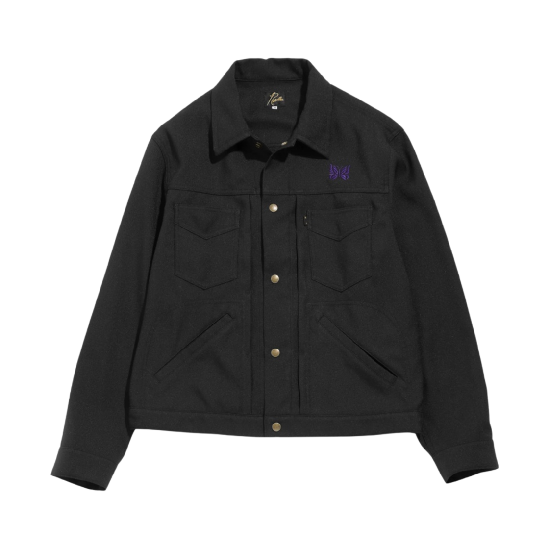 니들스 페니 진 폴리 트윌 자켓 블랙