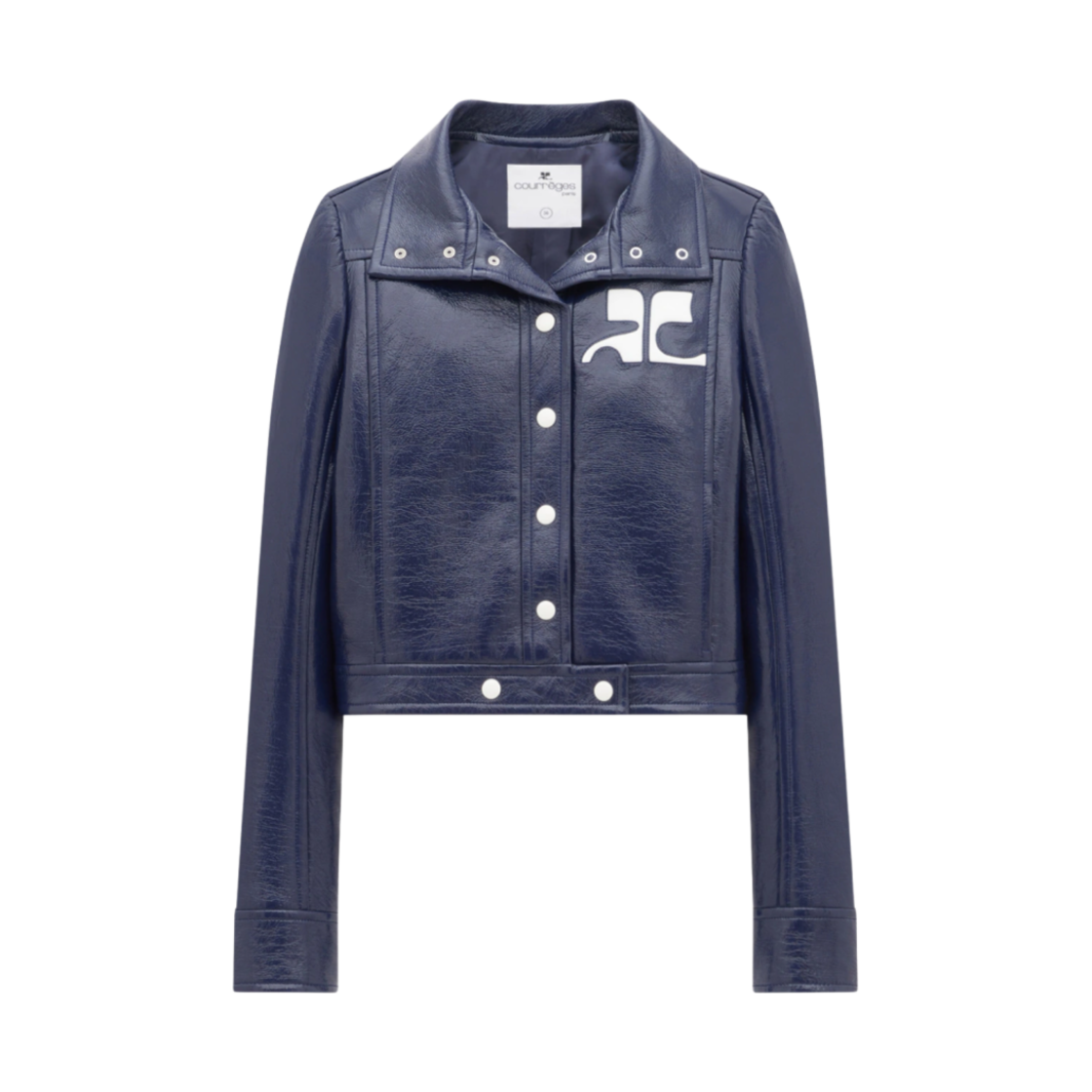 123CBL005VY00147077 (W) Courreges Reedition Vinyl Jacket Ink