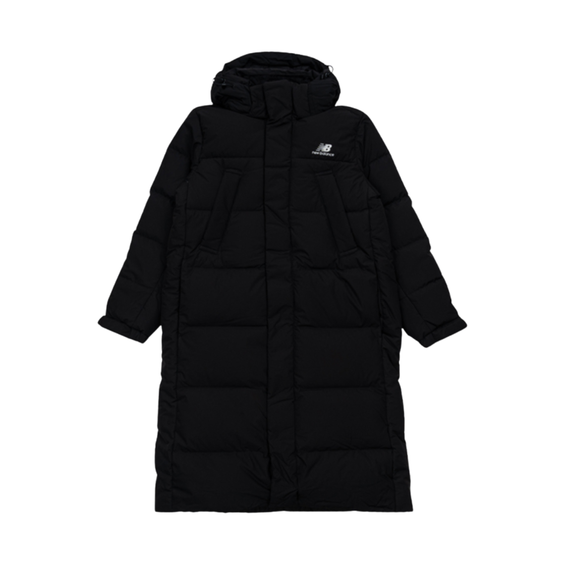 NBNPD42923-02-19 New Balance Active Long Goose Down Jacket Black