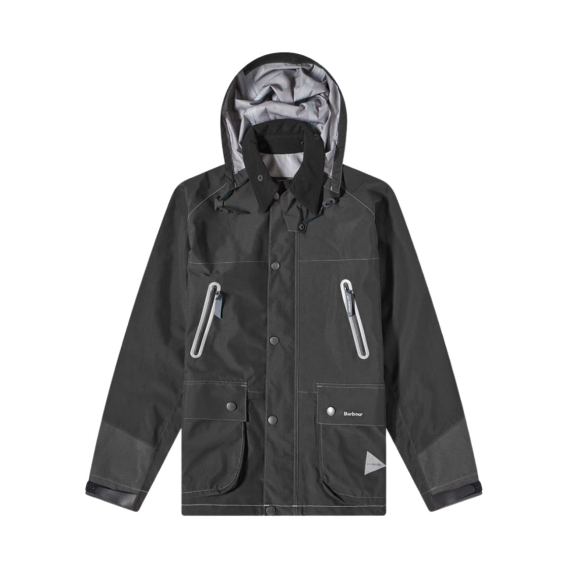MWB1015BK11 Barbour x And Wander 3L Jacket Black