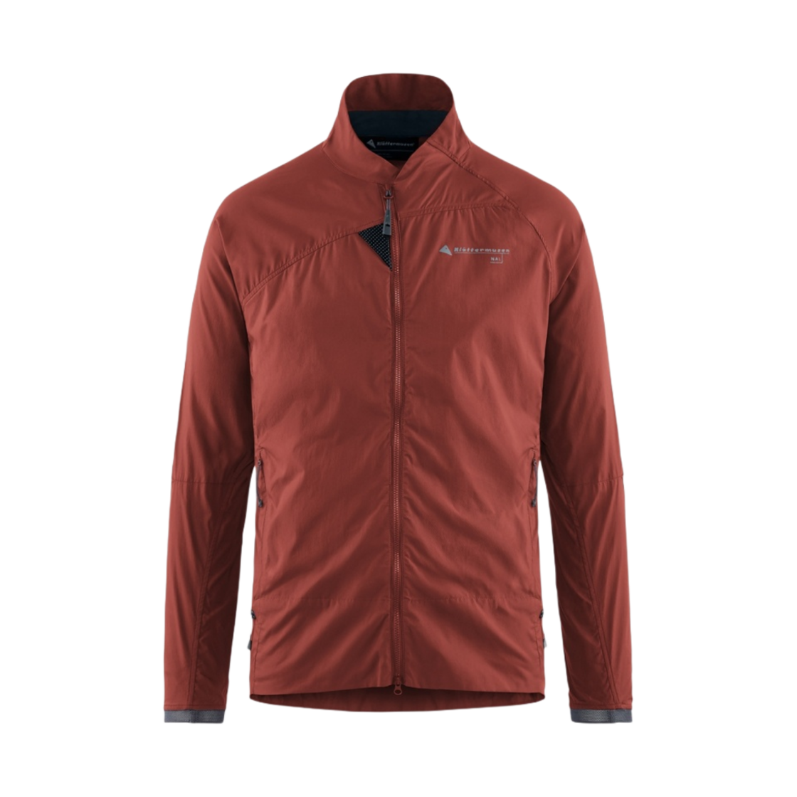 10616M91-217 Klattermusen Nal Windbreaker Jacket Madder Red