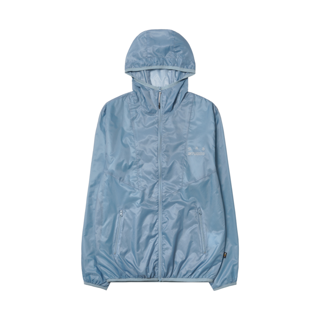 아이앱 스튜디오 립스탑 윈드 자켓 파우더 블루 실버(IAB Studio Ripstop Wind Jacket Powder Blue Silver)