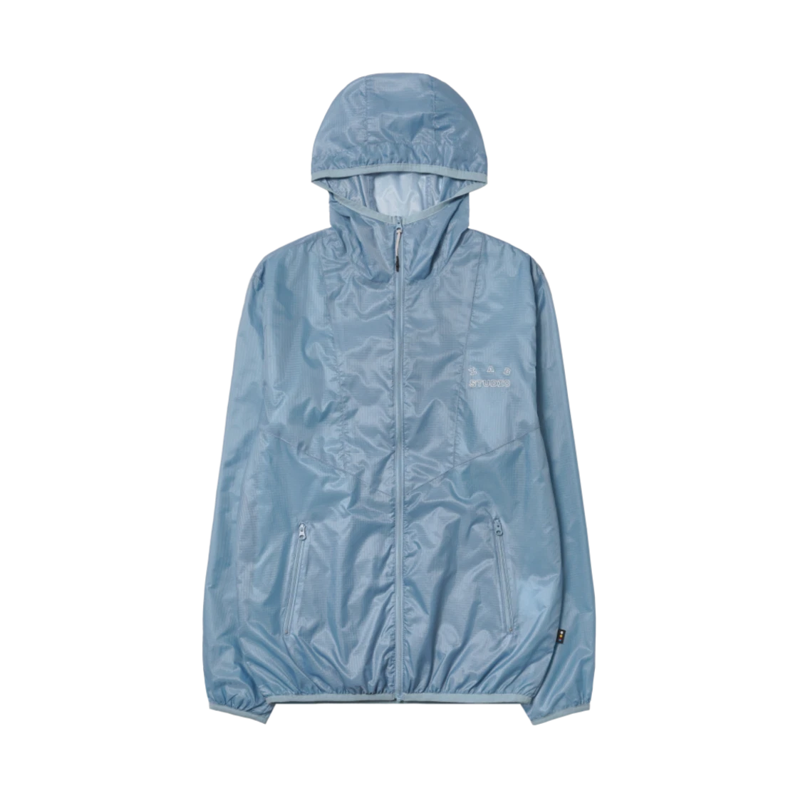 IAB Studio IAB Studio Ripstop Wind Jacket Powder Blue Silver · M