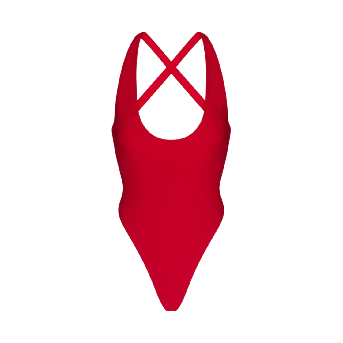 - (W) Khy Crossback One Piece Cherry