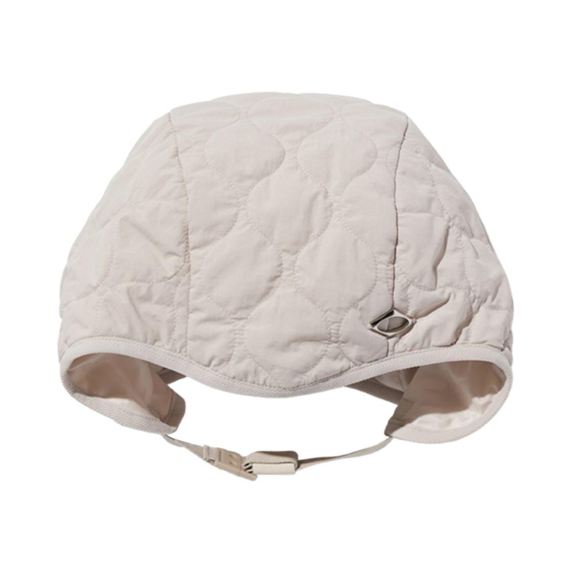 - (W) Mischief Quilted Puffer Hat Ivory