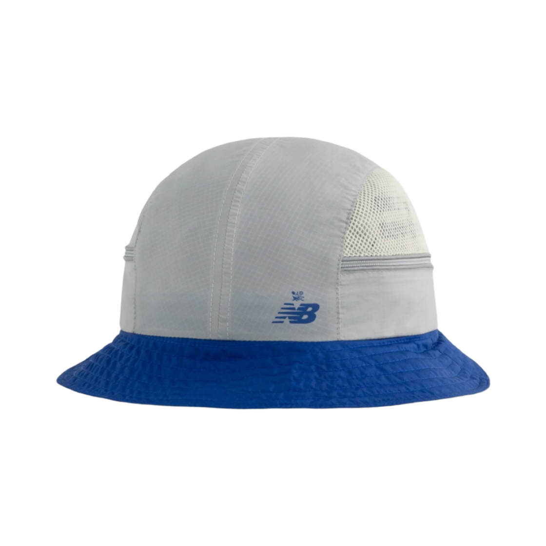 에메 레온 도르 x 뉴발란스 나일론 버킷햇 그레이 블루(Aime Leon Dore x New Balance Nylon Bucket Hat Grey Blue) - 1