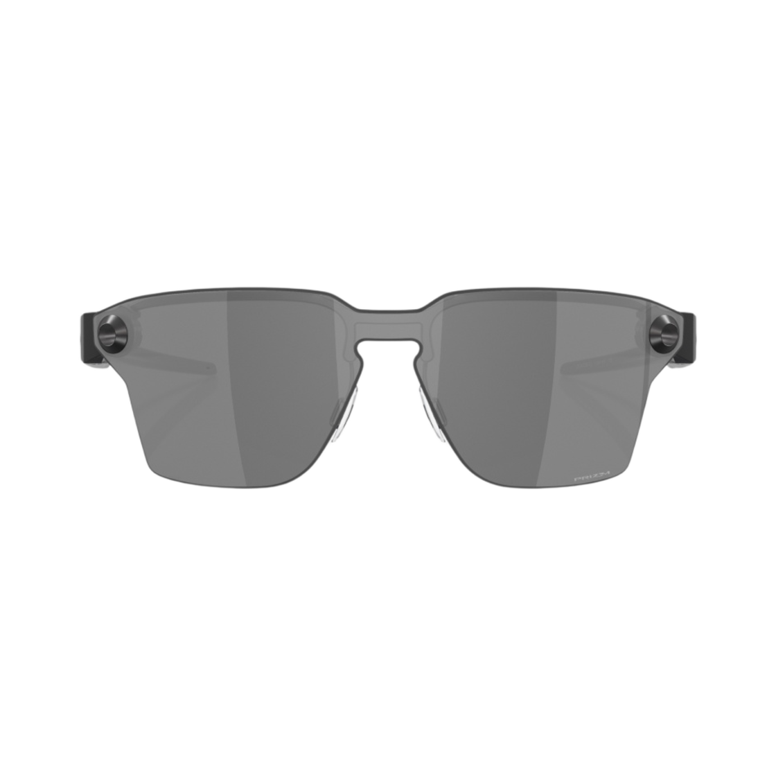 오클리 러그플레이트 새틴 블랙 프레임 프리즘 블랙 렌즈 레귤러 핏(Oakley Lugplate Satin Black Frame Prizm Black Lenses Regular Fit) - 2