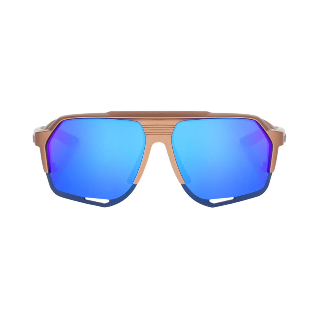 100퍼센트 노빅 매트 코퍼 크로뮴 블루 멀티레이어 미러 렌즈(100% Norvik Matte Copper Chromium Blue Multilayer Mirror Lens)