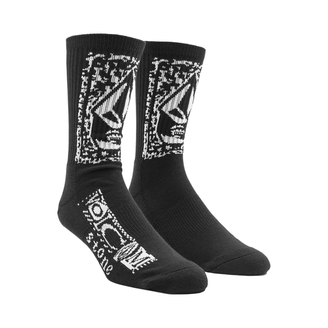 볼컴 덴탈 양말 블랙(Volcom Dental Sock PR Black)