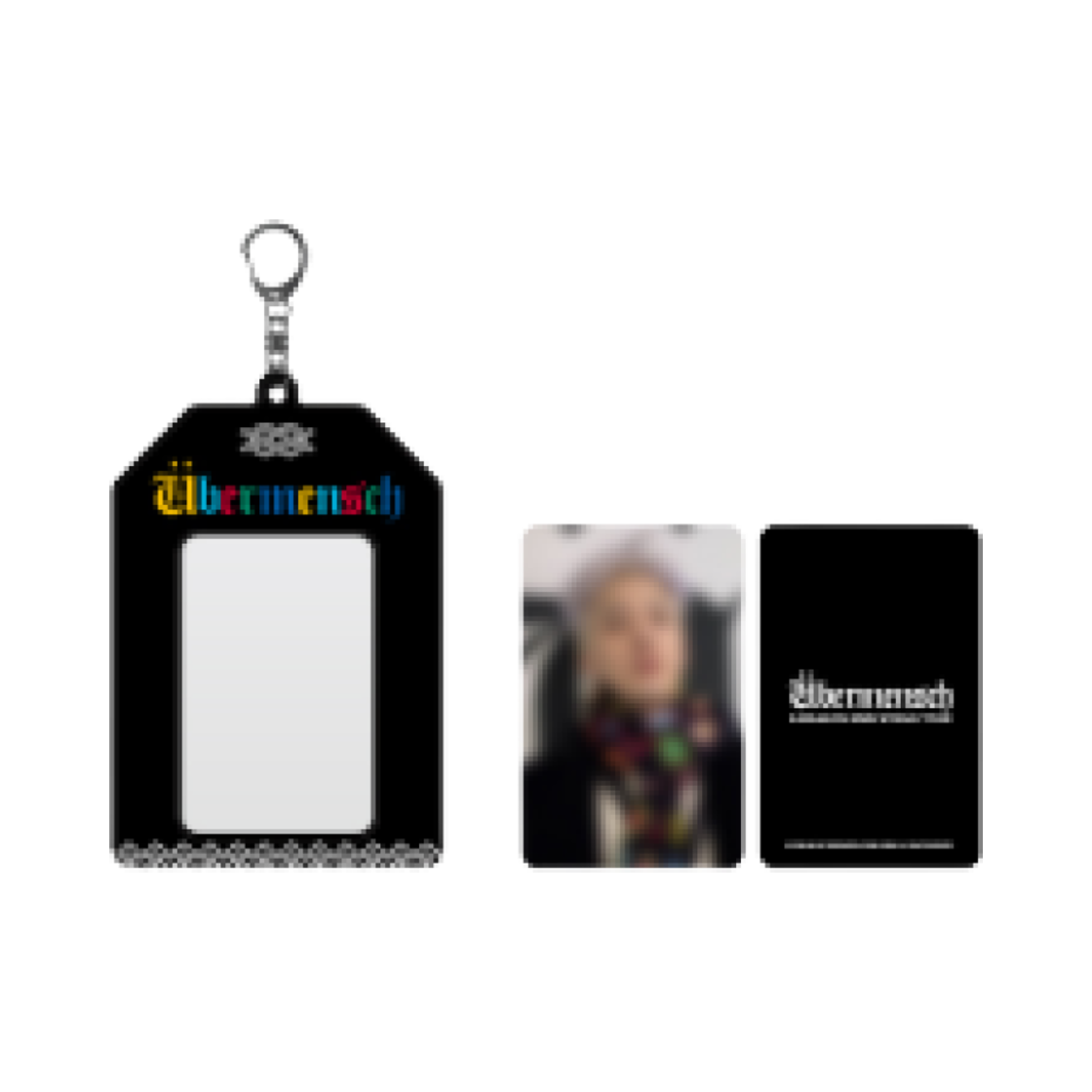 - G-DRAGON Ubermensch PVC Omamori Keyring Black