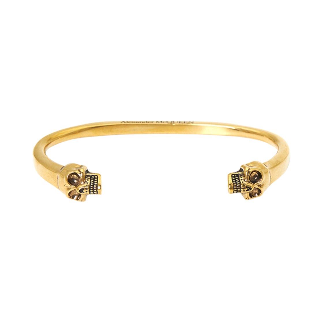 알렉산더 맥퀸 트윈 스컬 브레이슬릿 골드(Alexander McQueen Twin Skull Bracelet Gold) - 1
