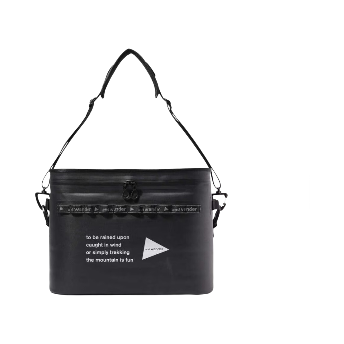 앤드 원더 워터프루프 쿨러 블랙(And Wander Waterproof Cooler Black)