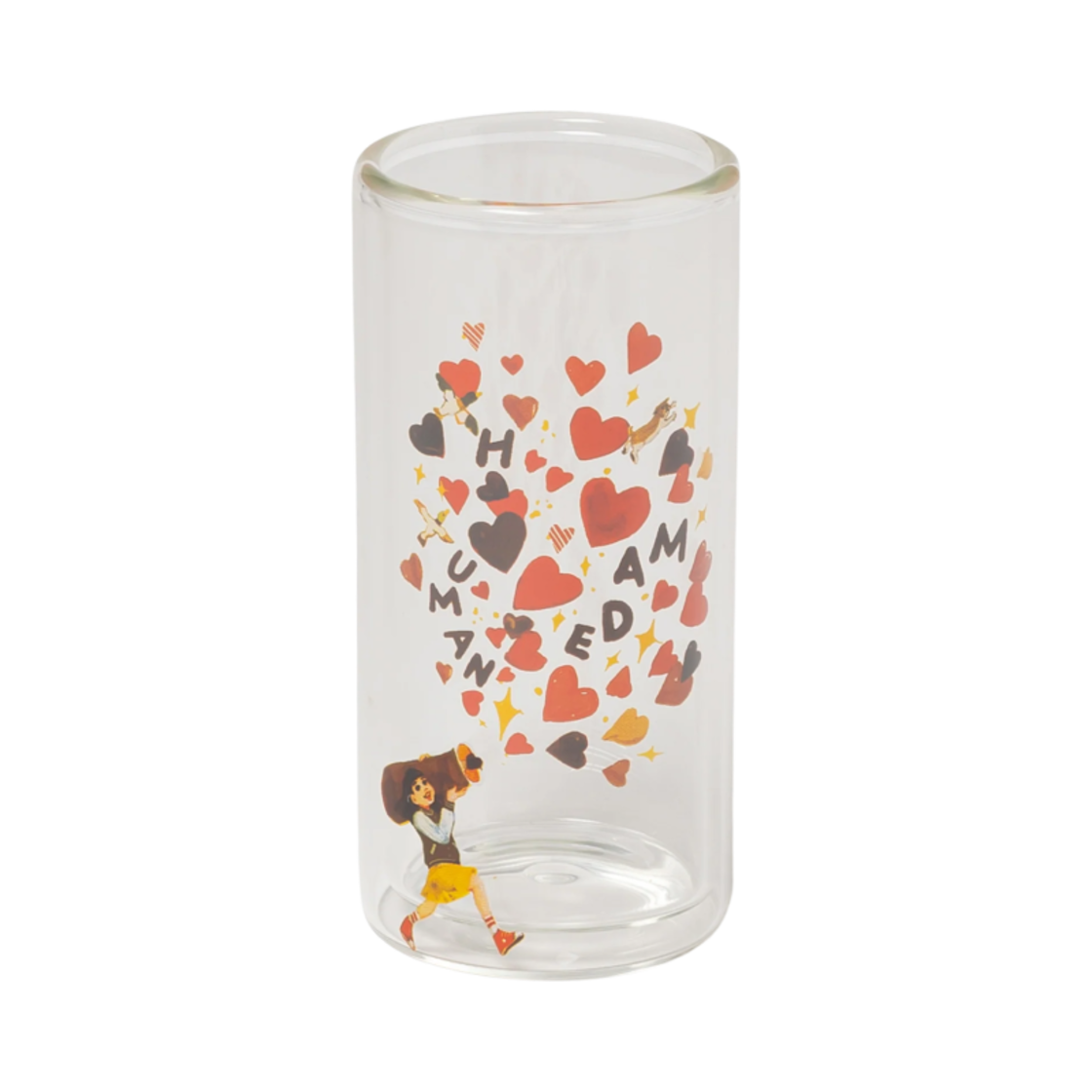 XX29GD007 Human Made Keiko Sootome Double Wall Glass Red