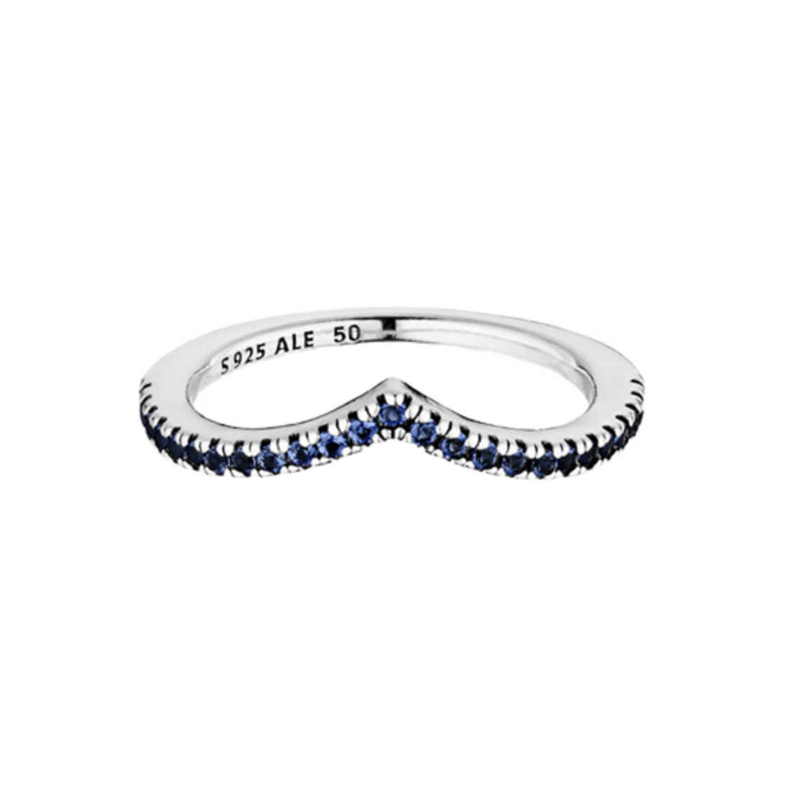 (W) 판도라 타임리스 위시 스파클링 링 스털링 실버 블루((W) Pandora Timeless Wish Sparkling Ring Sterling Silver Blue) - 1