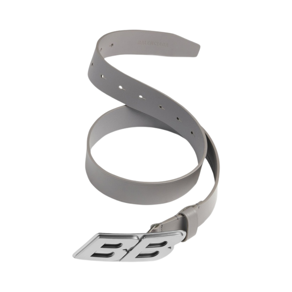 발렌시아가 모토 로고 벨트 다크 그레이(Balenciaga Moto Logo Belt Dark Grey) - 1