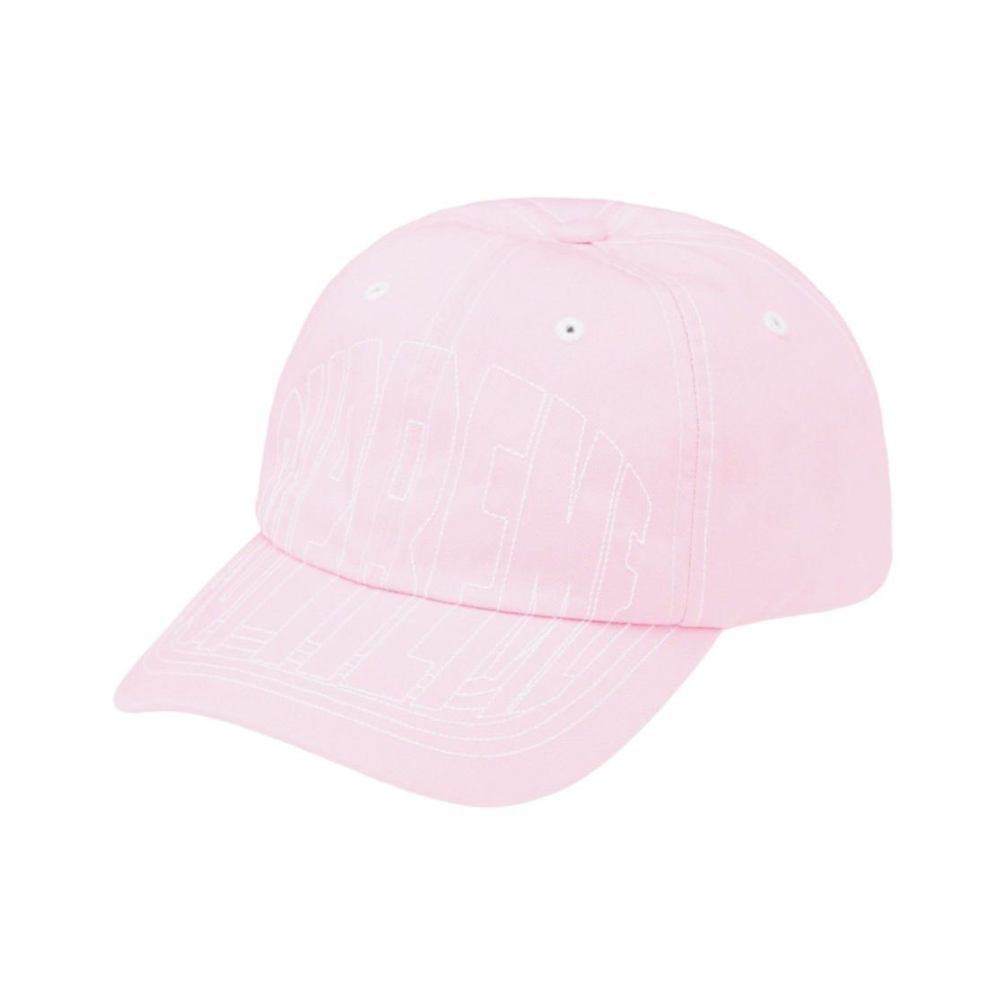 슈프림 바이저 스티치 6-패널 라이트 핑크 - 23SS(Supreme Visor Stitch 6-Panel Light Pink - 23SS) - 1
