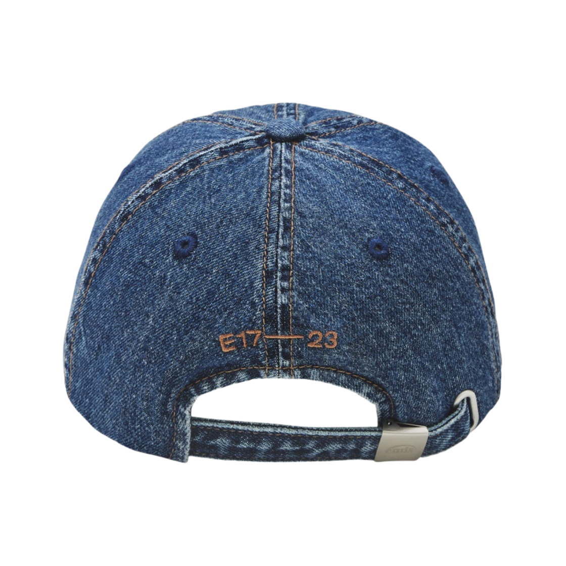 emis エミス WASHED DENIM BALL CAP-BLUE/NAVY WASHED DENIM BALL CAP-BLUE/NAVY - EMIS