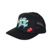 Hysteric Glamour x The Rolling Stones Girl Sitting RS Logo Mesh Cap Black
