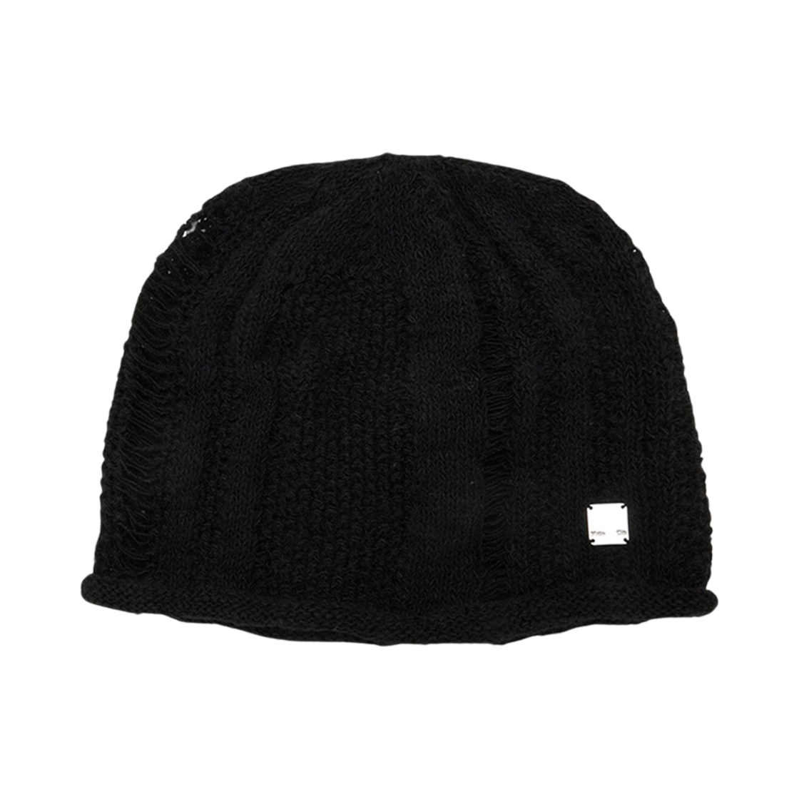 MK2411HT001MBB (W) Matin Kim Stripe Chunky Beanie Black