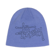 Stussy Skullcap Basic Logo Stitch Periwinkle