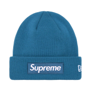Supreme New Era Box Logo Beanie Blue - 23FW